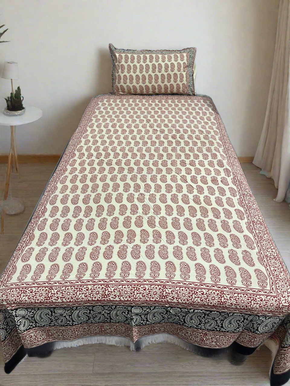 Single Bedspread - Pure Cotton - The Pyt Store