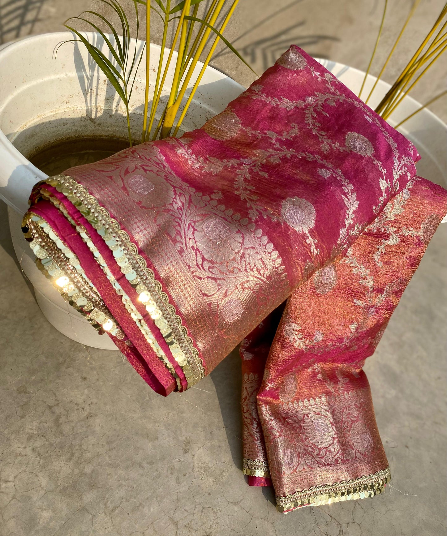 Banarasi Tissue Silk - The Pyt Store