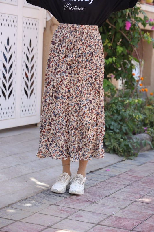 Handblock skirt - The Pyt Store