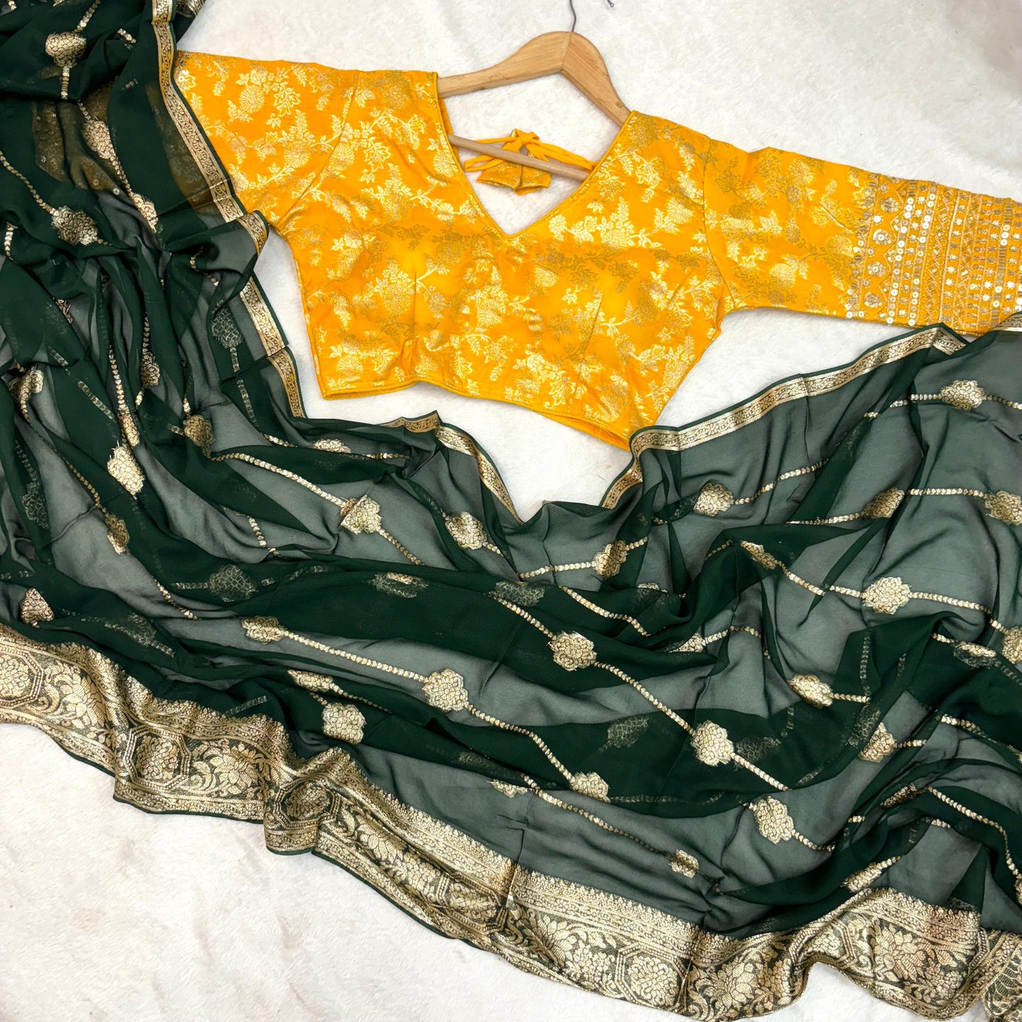 Banarasi georgette silk - The Pyt Store