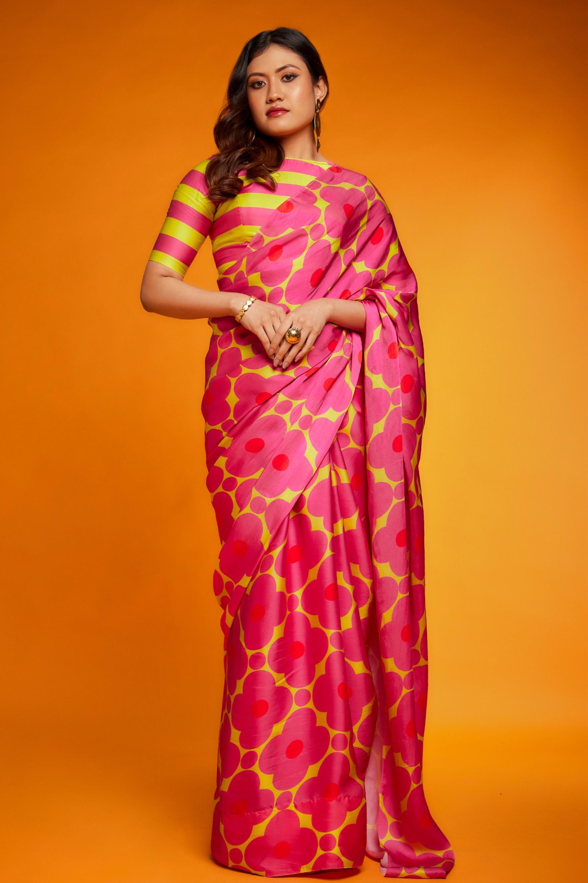 Georgette Satin Silk - The Pyt Store