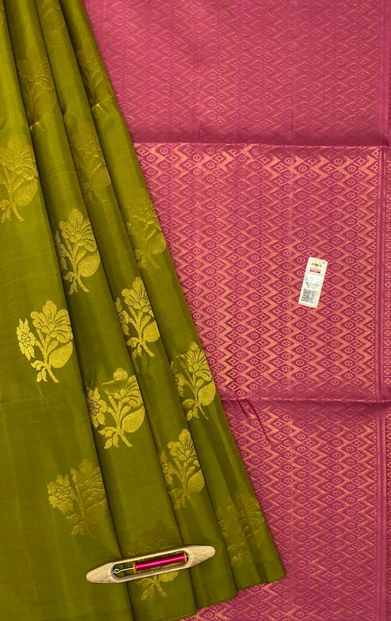 Pure Kanchipuram Silk saree - The Pyt Store