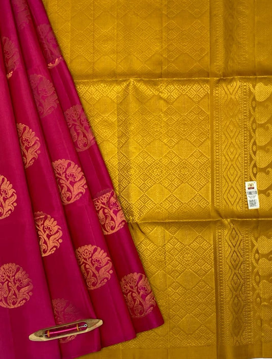 Pure Kanchipuram Silk saree - The Pyt Store