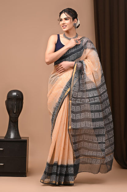 Pure Kota Doriya Saree - The Pyt Store