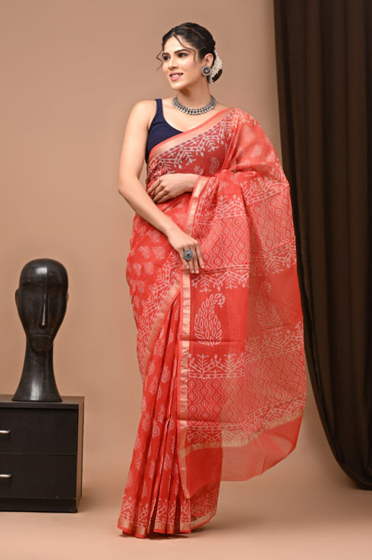 Pure Kota Doriya Saree - The Pyt Store