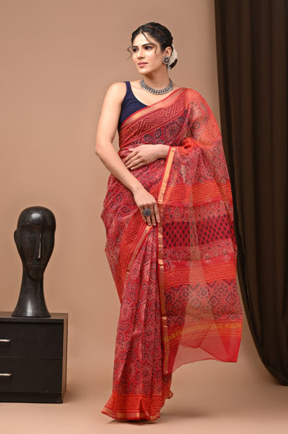 Pure Kota Doriya Saree - The Pyt Store