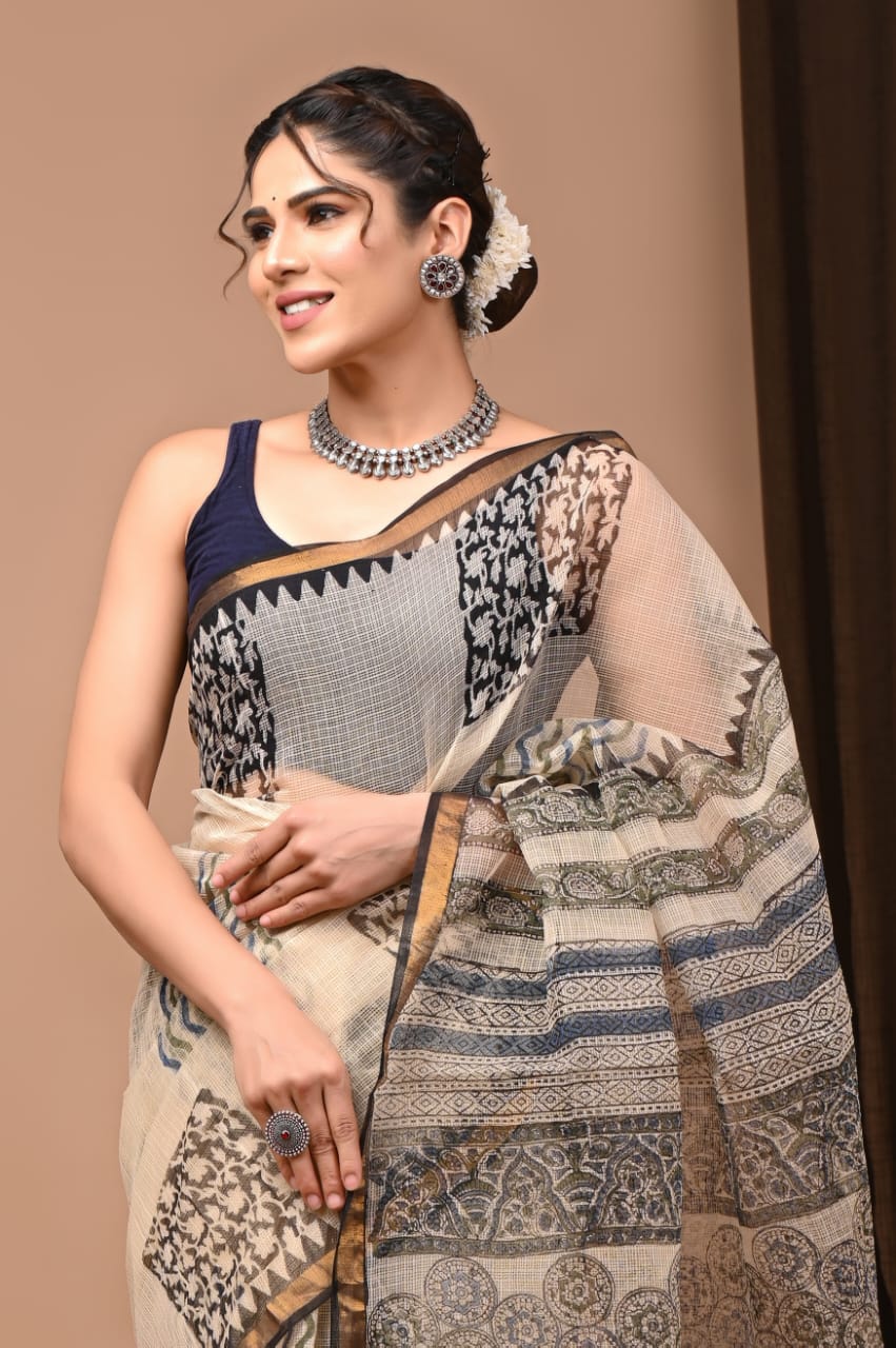 Pure Kota Doriya Saree - The Pyt Store