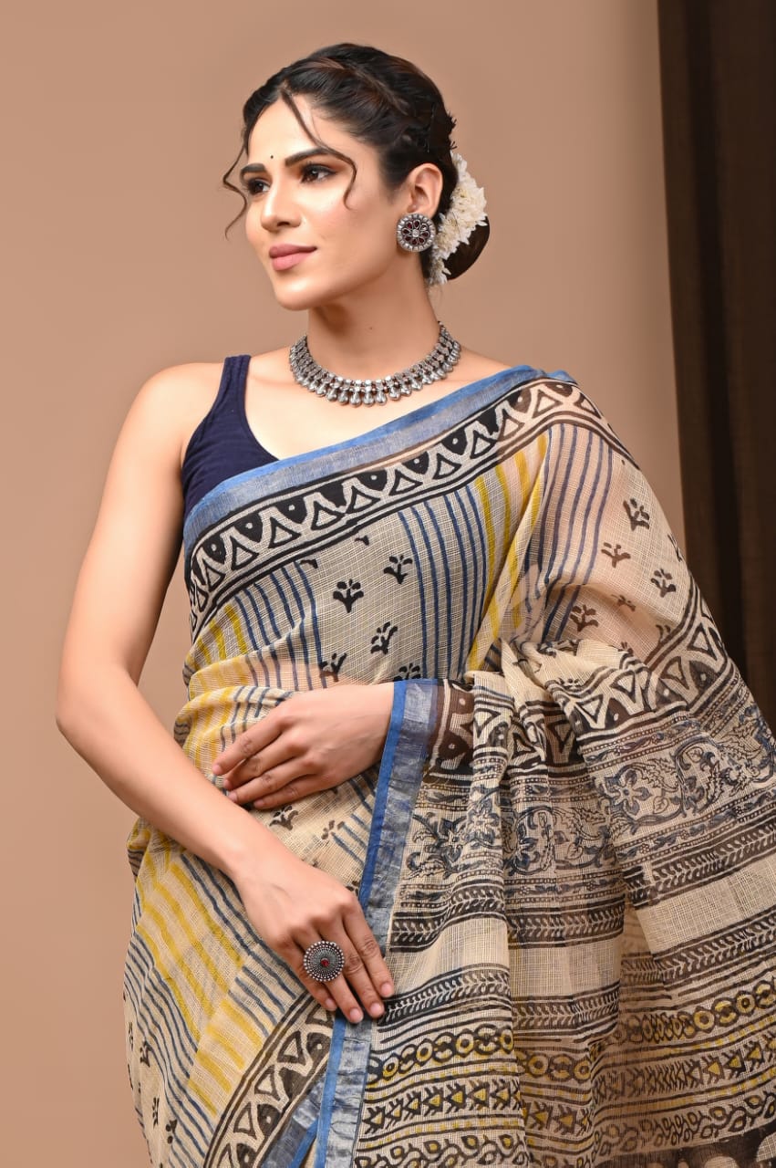 Pure Kota Doriya Saree - The Pyt Store