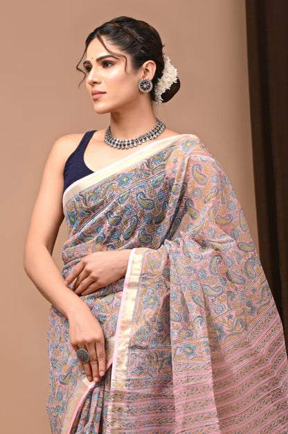 Pure Kota Doriya Saree - The Pyt Store