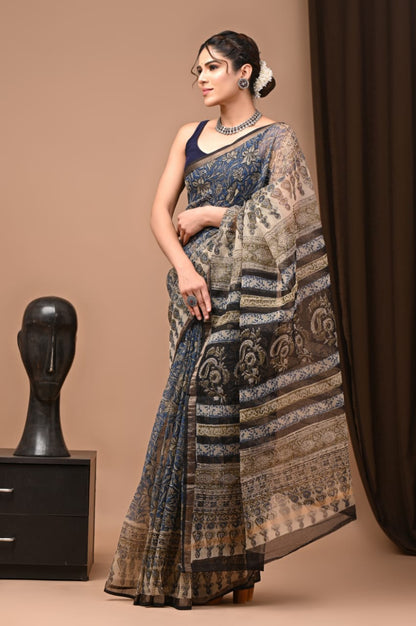 Pure Kota Doriya Saree - The Pyt Store