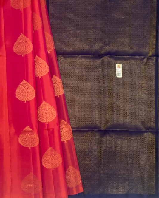 Pure Kanchipuram Silk saree - The Pyt Store