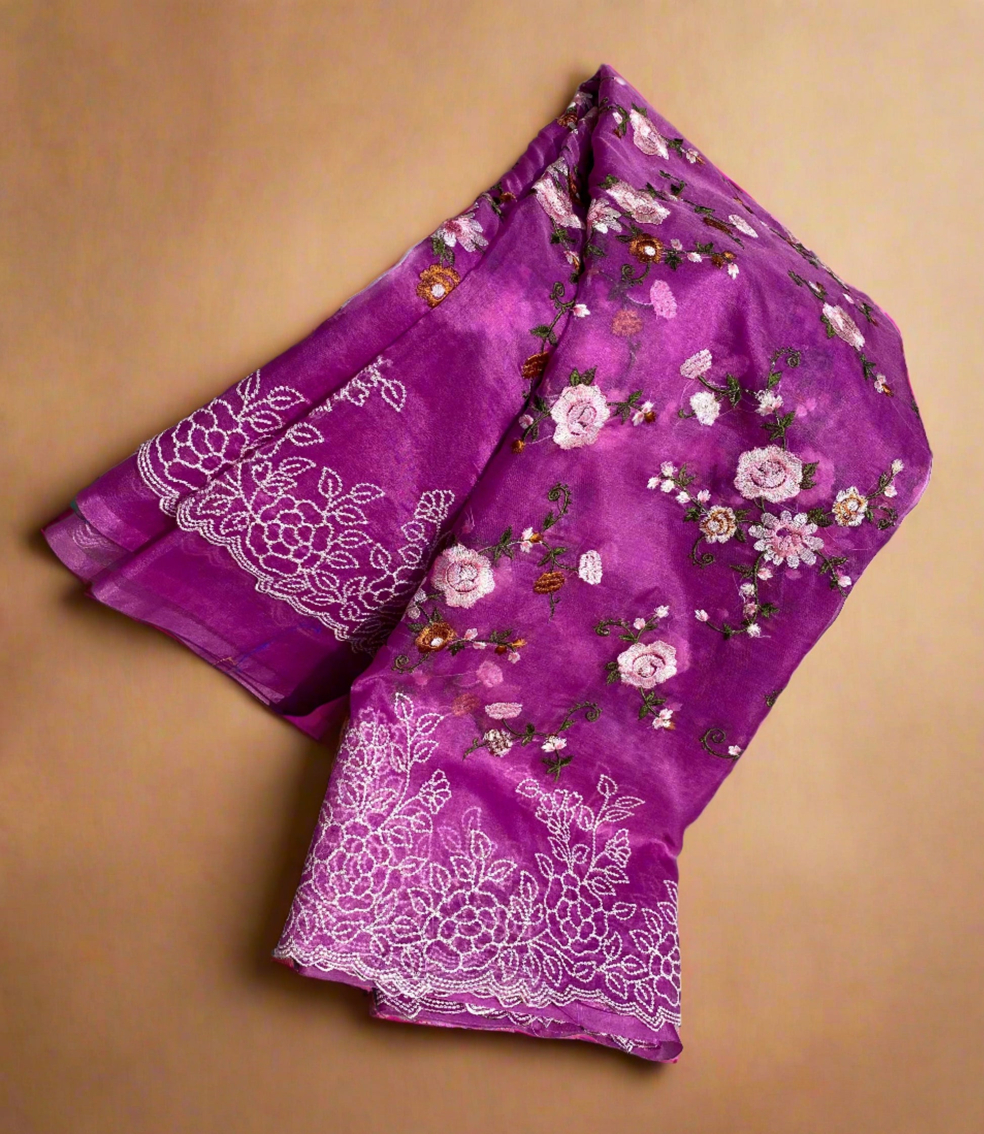 Banarasi Organza Silk - The Pyt Store