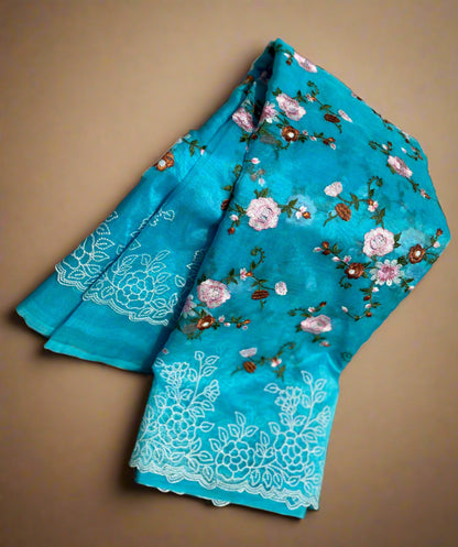 Banarasi Organza Silk - The Pyt Store