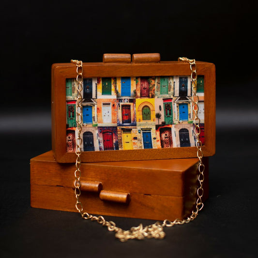 Wooden Antique Bag - The Pyt Store