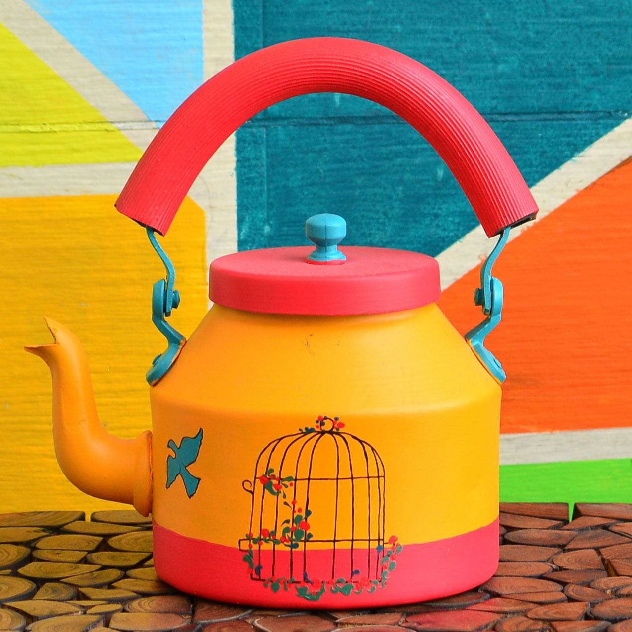 Hand-painted Kettle - The Pyt Store