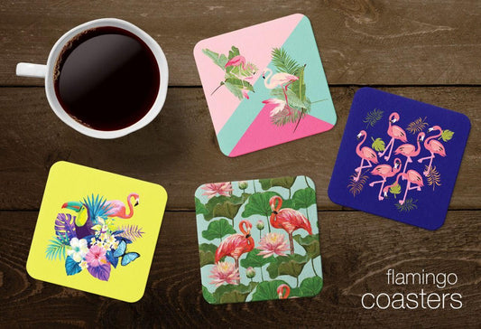 Flamingo Coasters - The Pyt Store