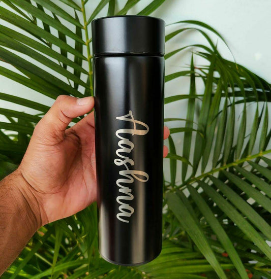 Custom Double Insulated Bottle with LED display - The Pyt Store