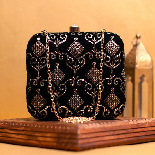 Ethnic Embroidery Clutch Bag - The Pyt Store