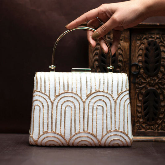 Designer Fabric Clutch - The Pyt Store