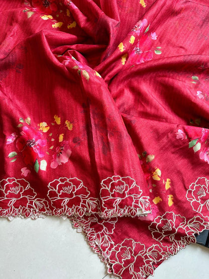 Designer Tussar Cotton