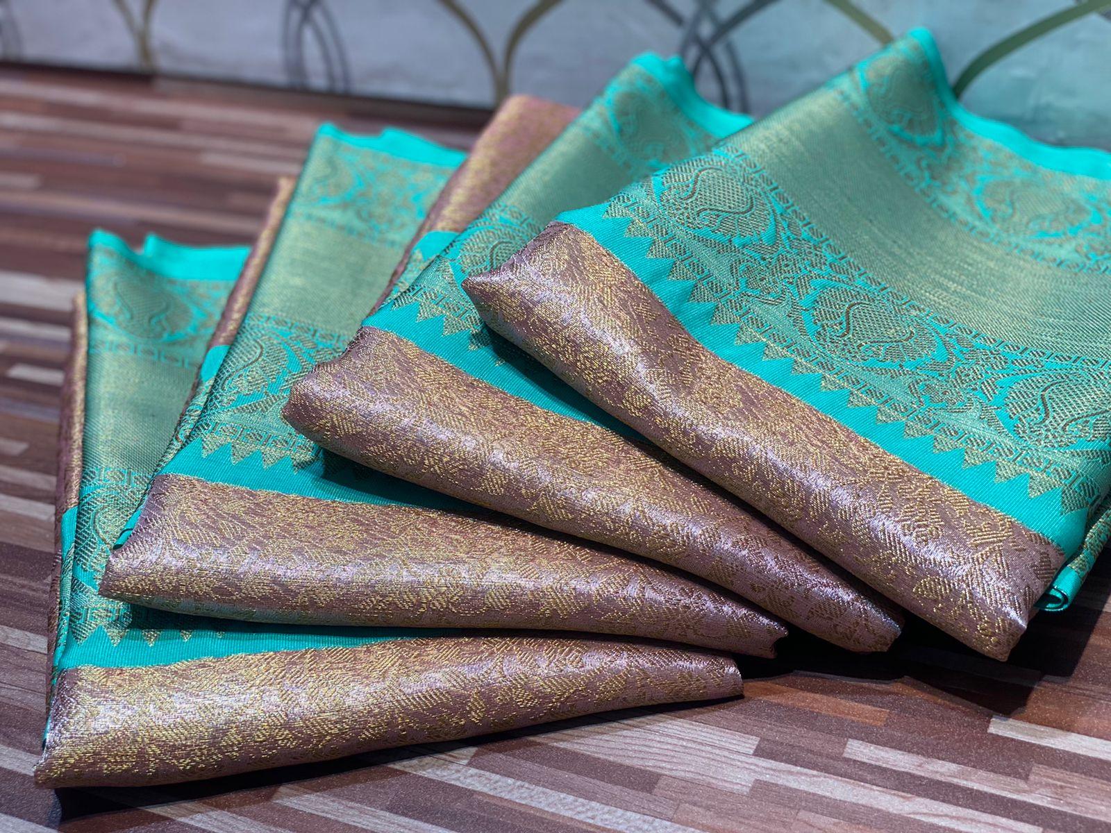 Banarasi tissue silk - The Pyt Store