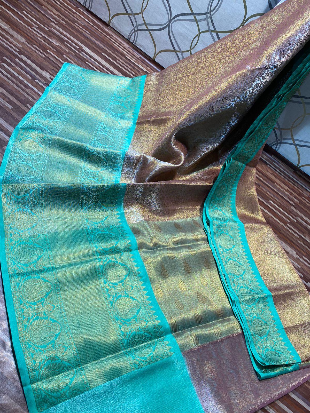 Banarasi tissue silk - The Pyt Store