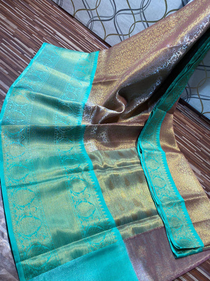 Banarasi tissue silk - The Pyt Store